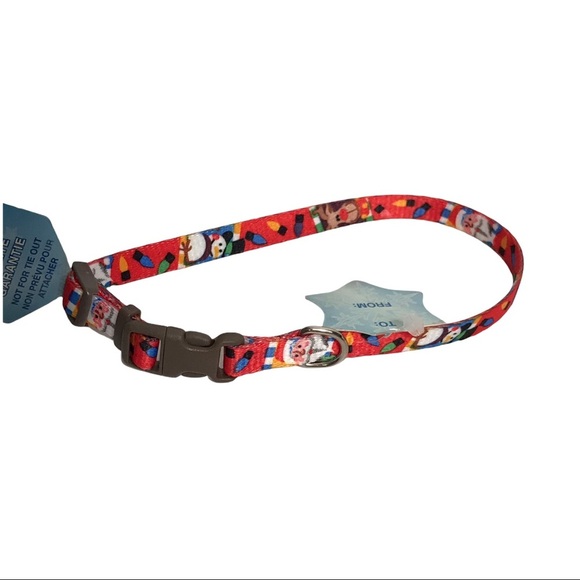 NWT 8"-12" Coastal Holiday Attire Dog Collar - Picture 1 of 5